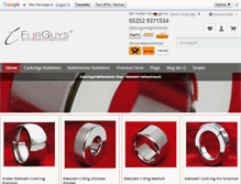 Tablet Screenshot of cockring24.com